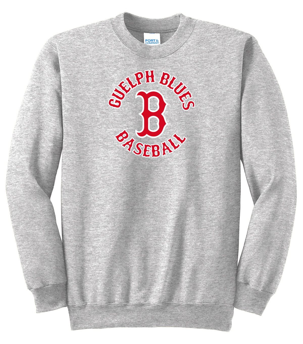 Guelph Blues Baseball Crew Neck Sweater