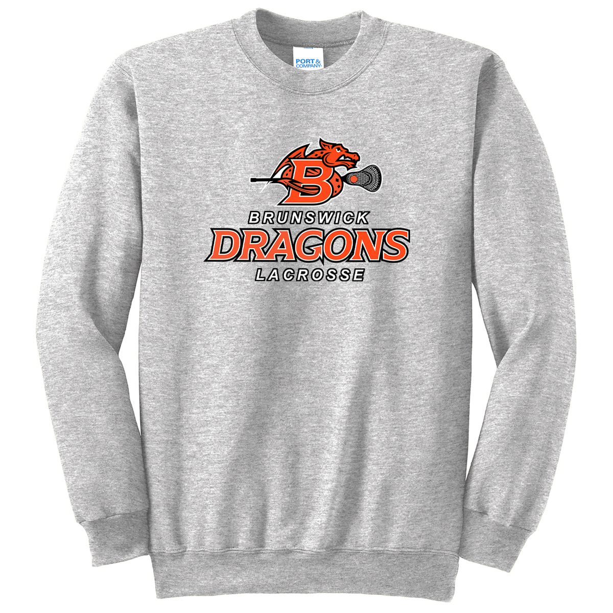 Brunswick Dragons Lacrosse Crew Neck Sweater