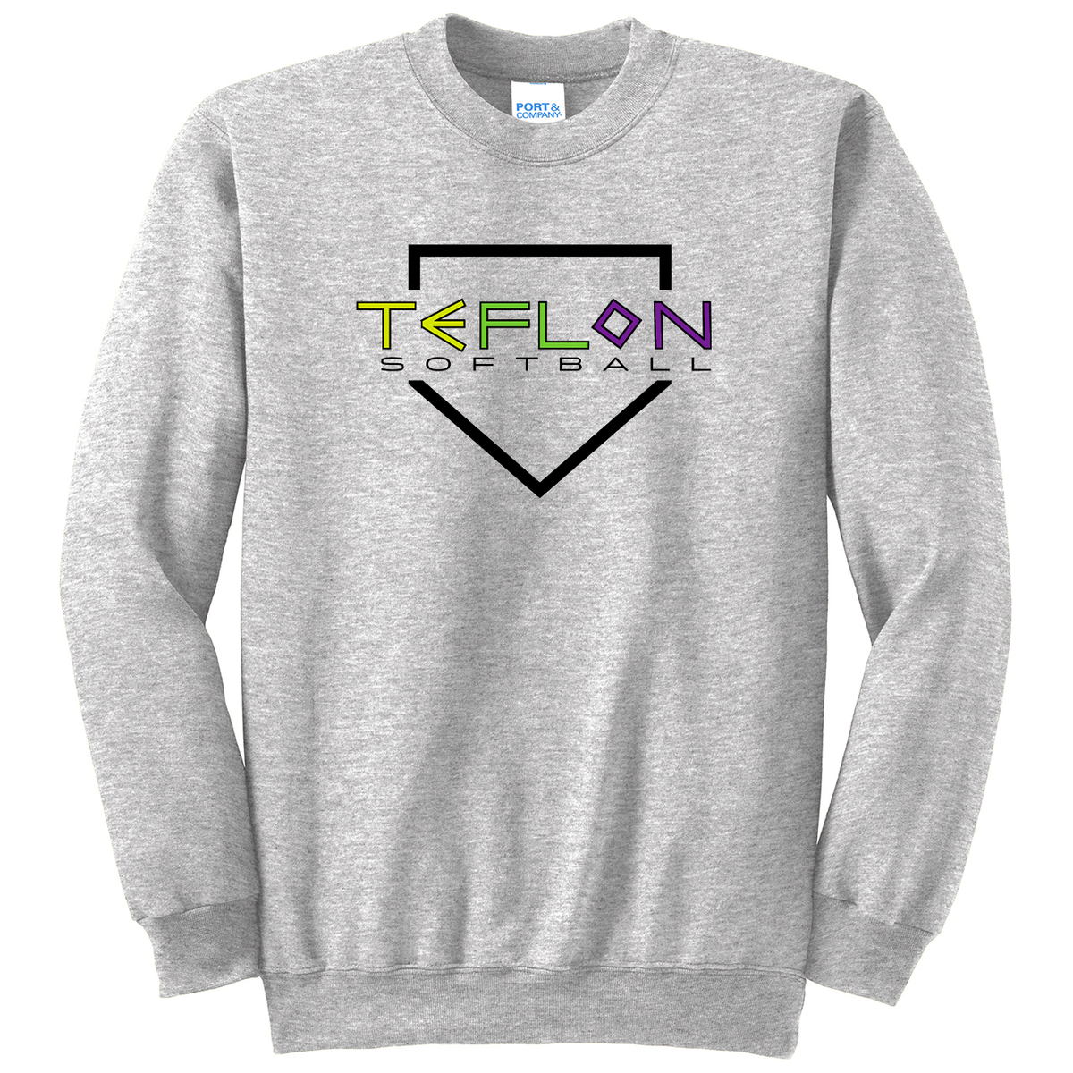 Team Teflon Softball Crew Neck Sweater