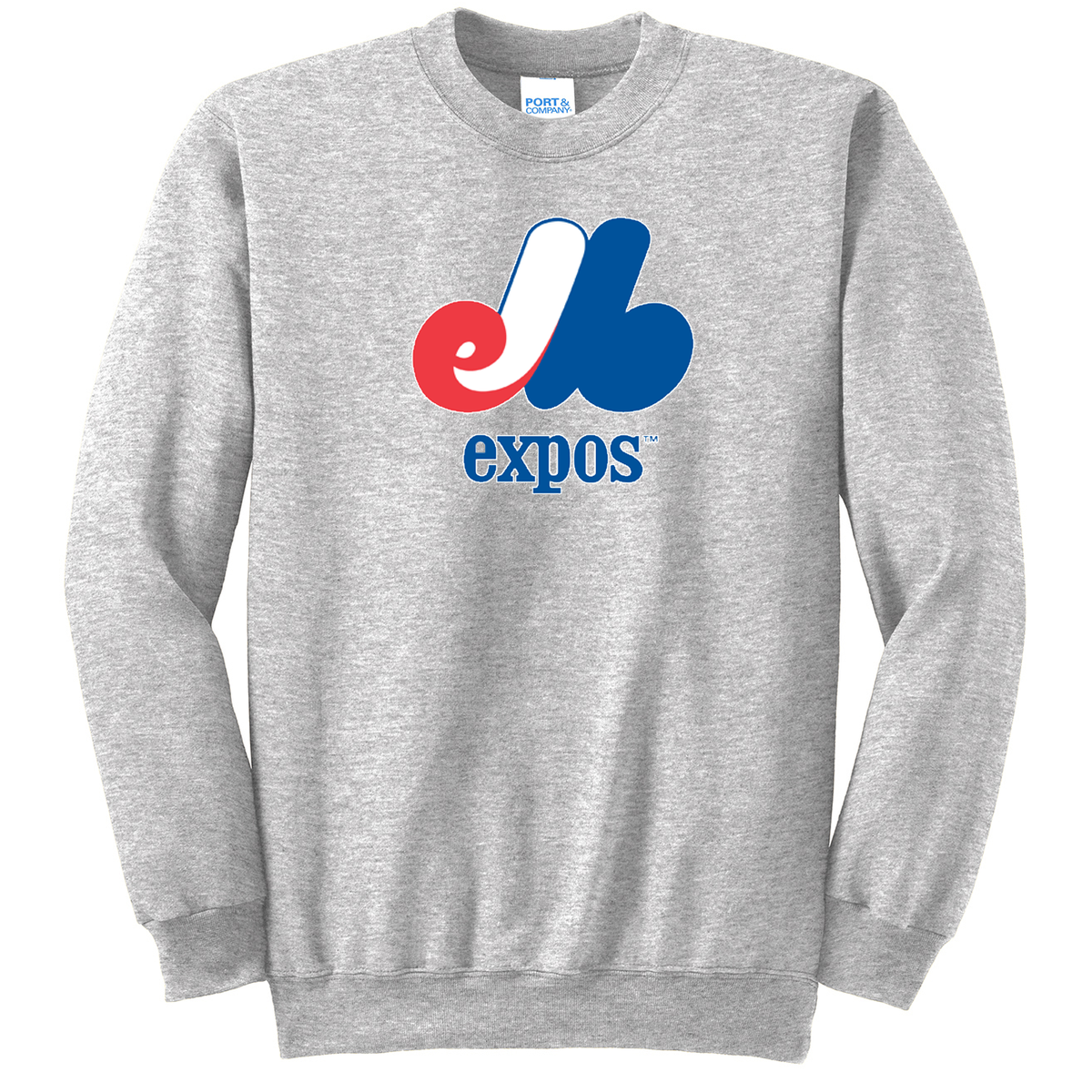 Expos Softball  Crew Neck Sweater