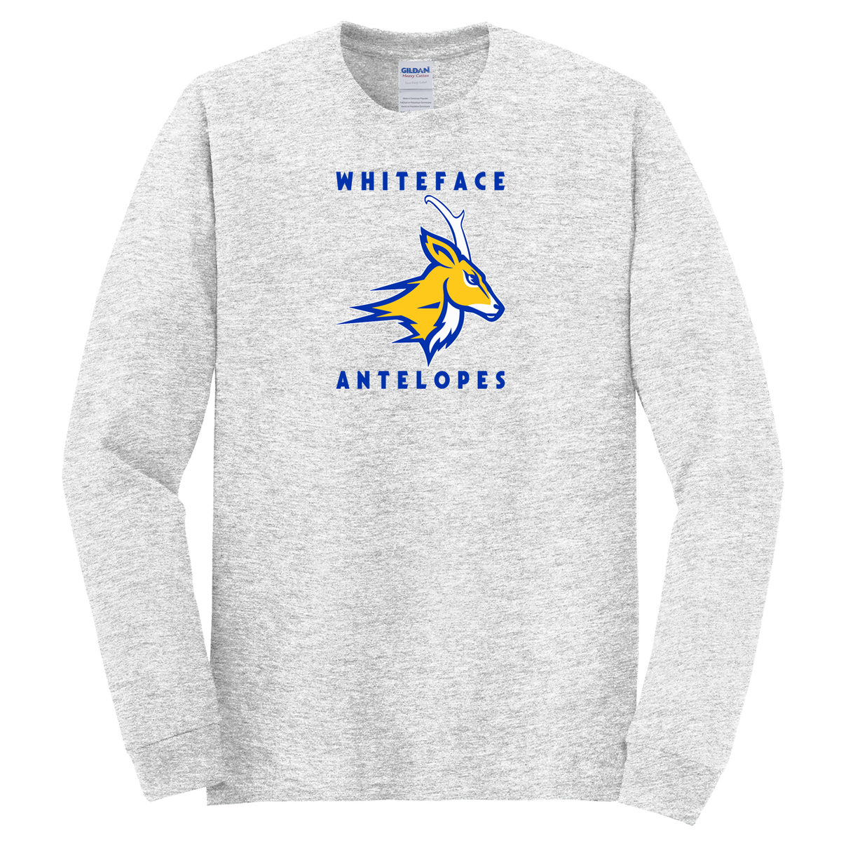 Whiteface Antelopes Cotton Long Sleeve Shirt
