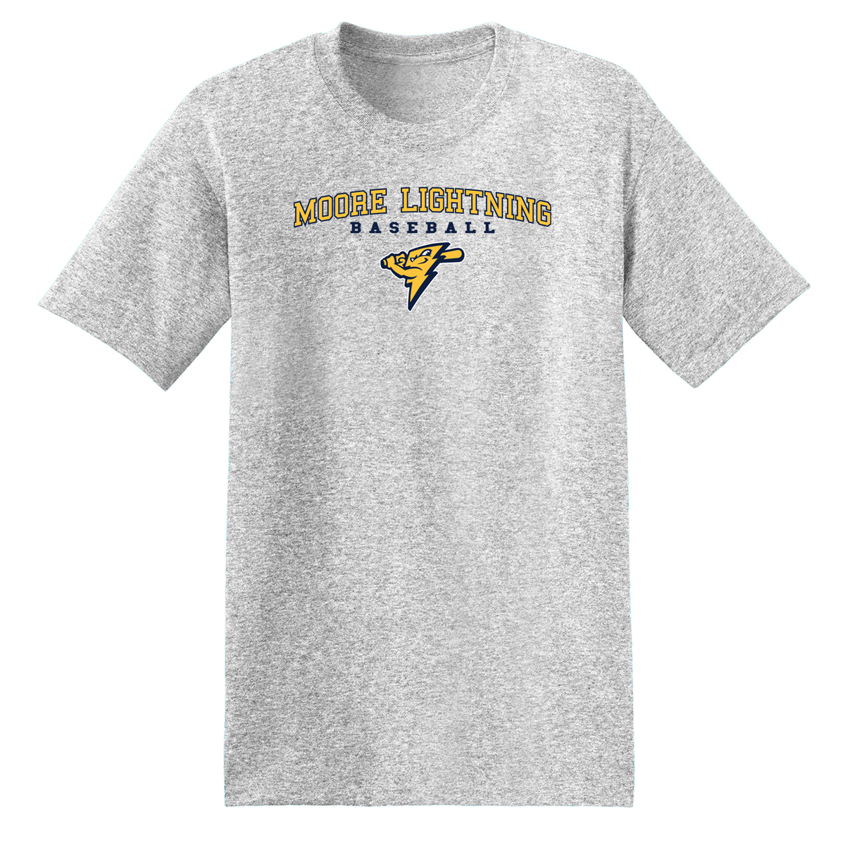 Moore Lightning Baseball  T-Shirt