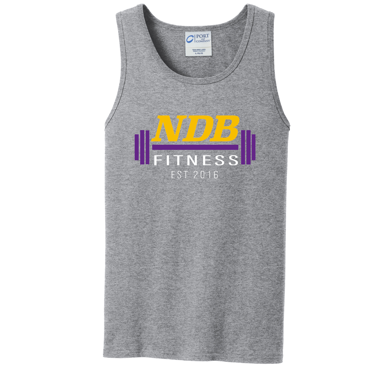 NDB Fitness Sleeveless Cotton Tank Top
