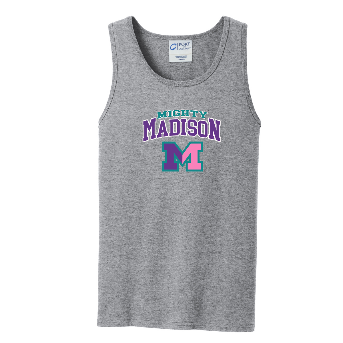 Mighty Madison Sleeveless Cotton Tank Top