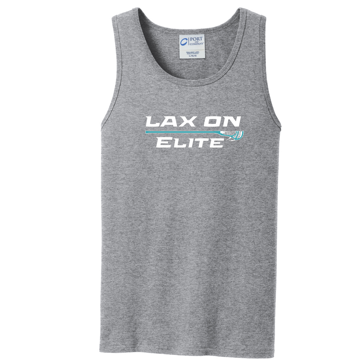 Lax On Elite Sleeveless Cotton Tank Top