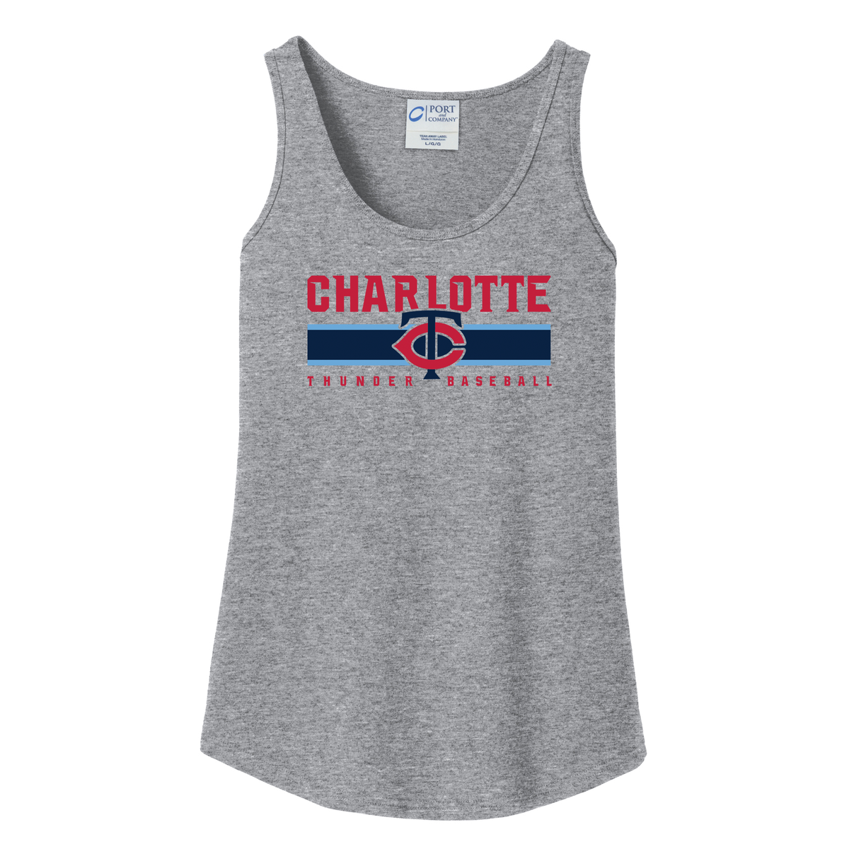 Charlotte Thunder Baseball  Women's Tank Top