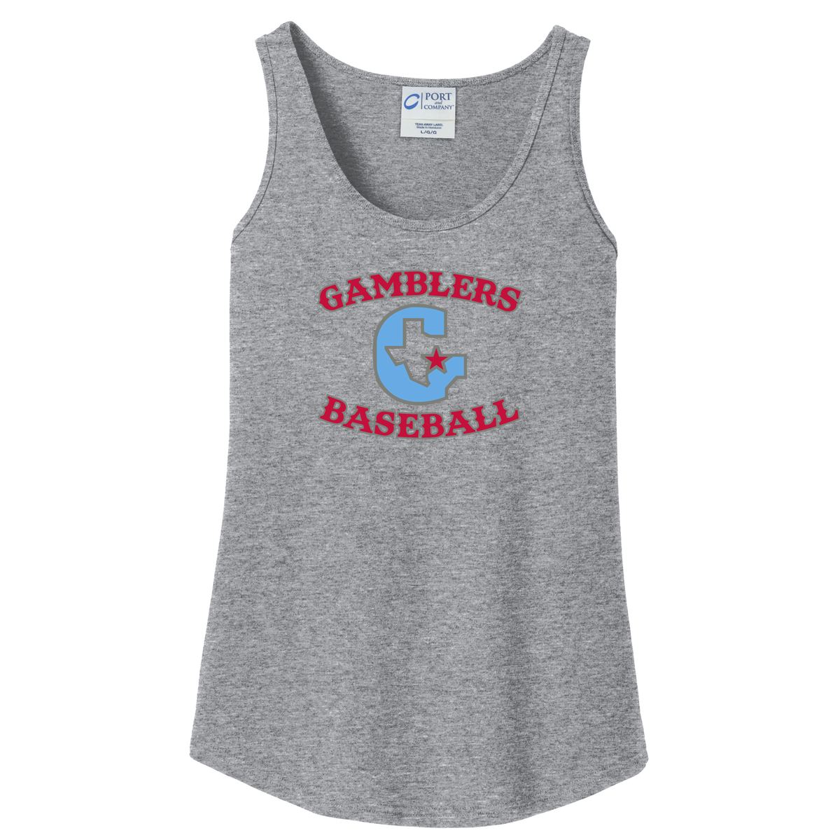 Gamblers Baseball  Women's Tank Top
