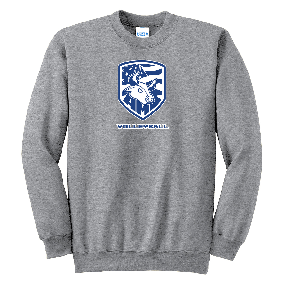 Accompsett Volleyball  Crew Neck Sweater