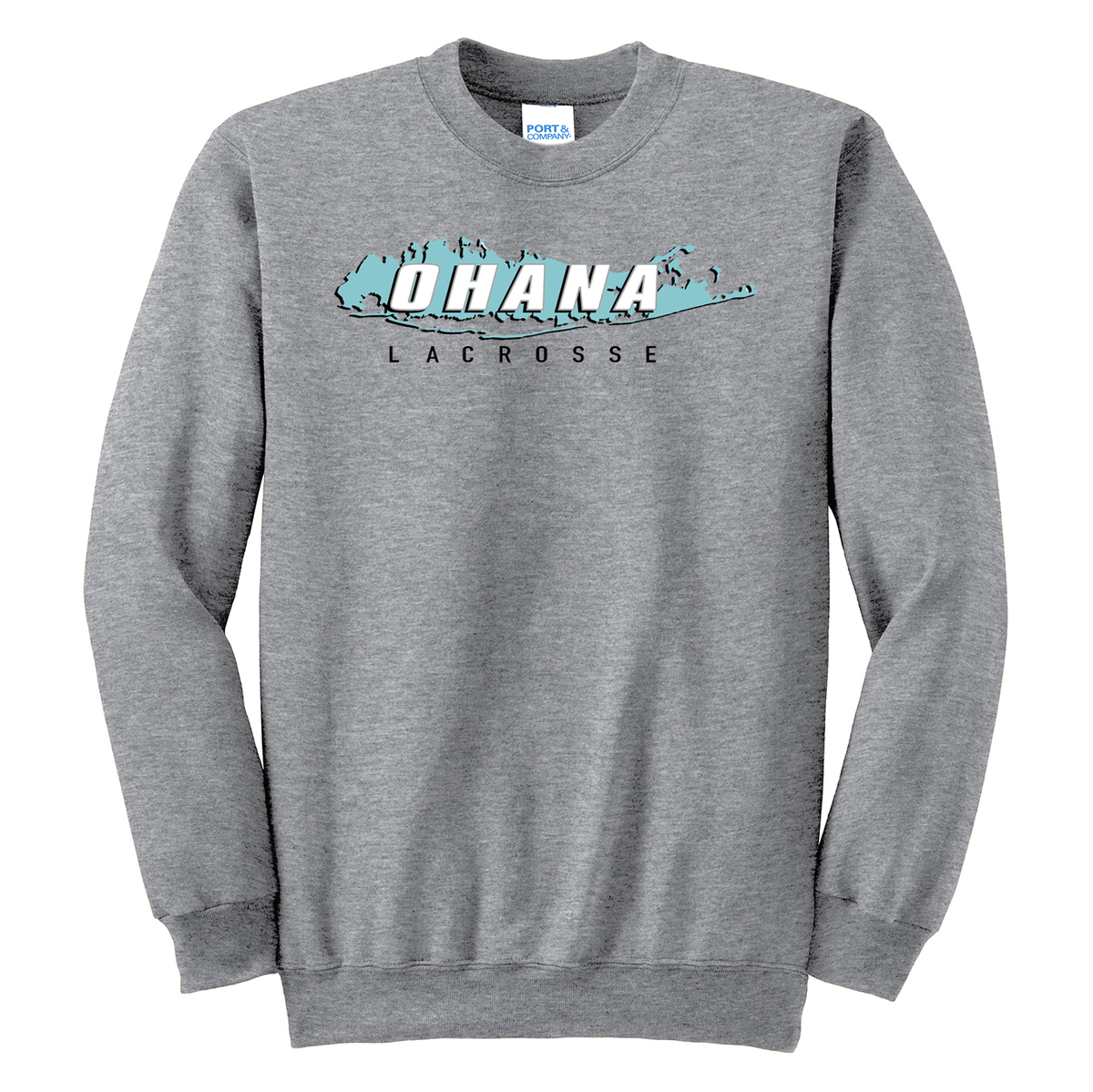 Ohana Girls Lacrosse Crew Neck Sweater