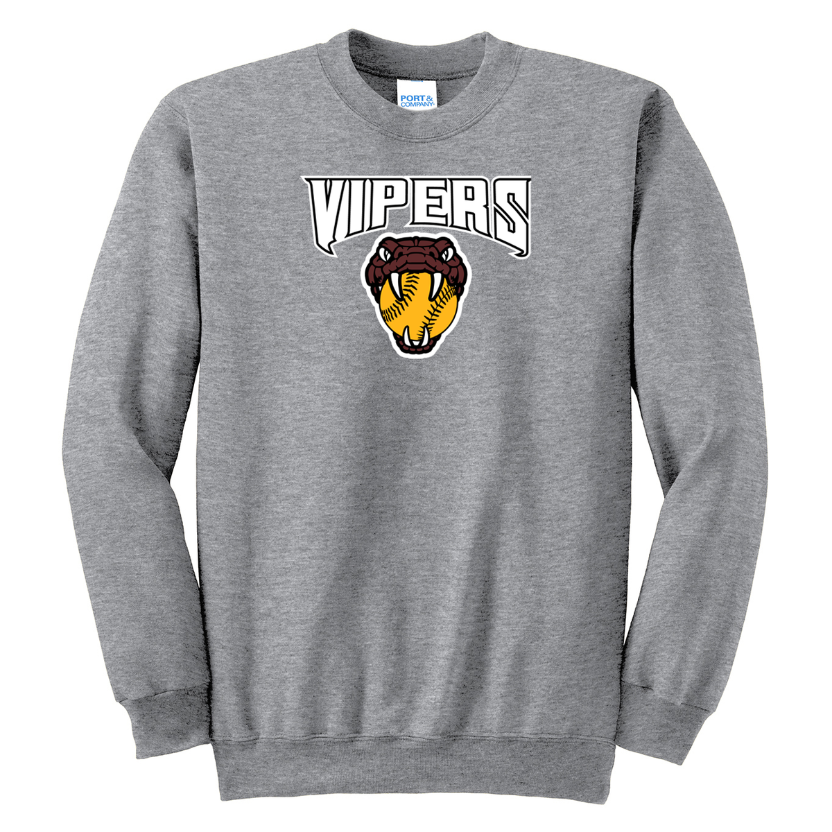 Vipers Softball  Crew Neck Sweater