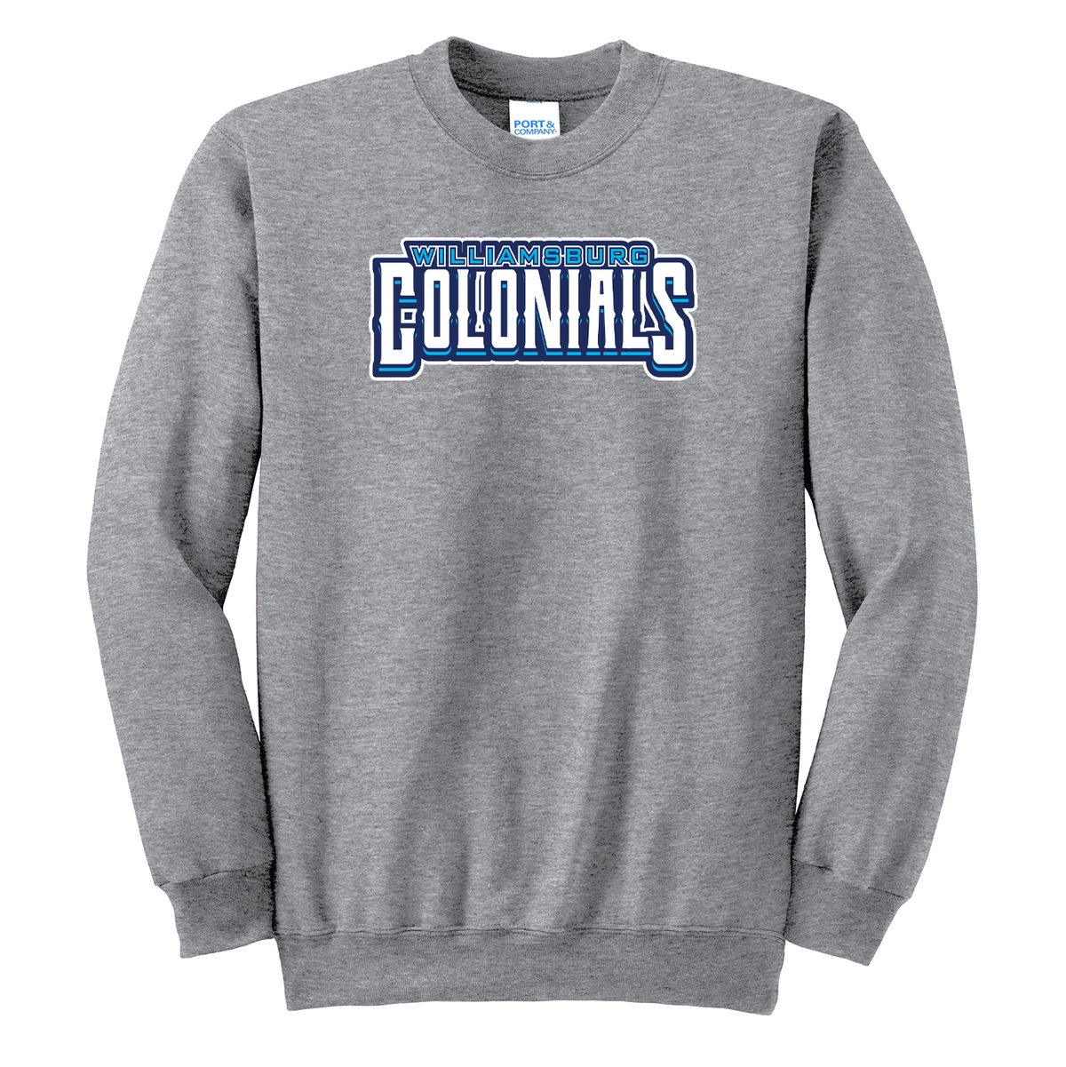 Williamsburg Colonials Football Crew Neck Sweater