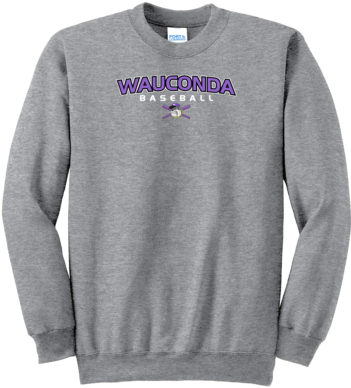 Wauconda Baseball Crew Neck Sweater