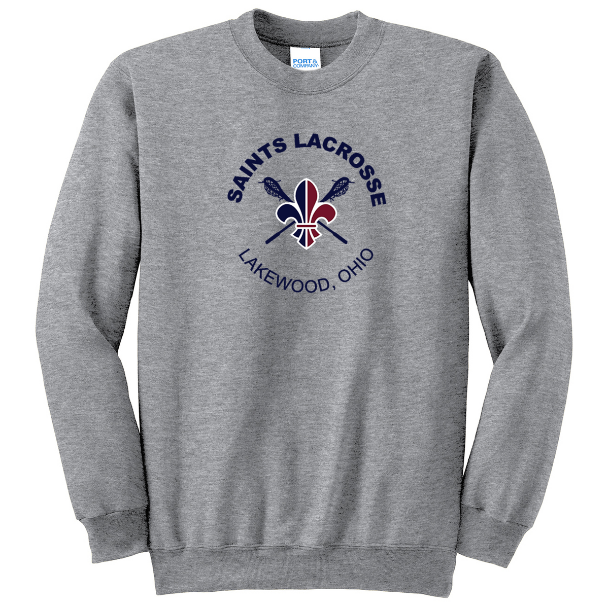 Lakewood Saints Lacrosse Crew Neck Sweater