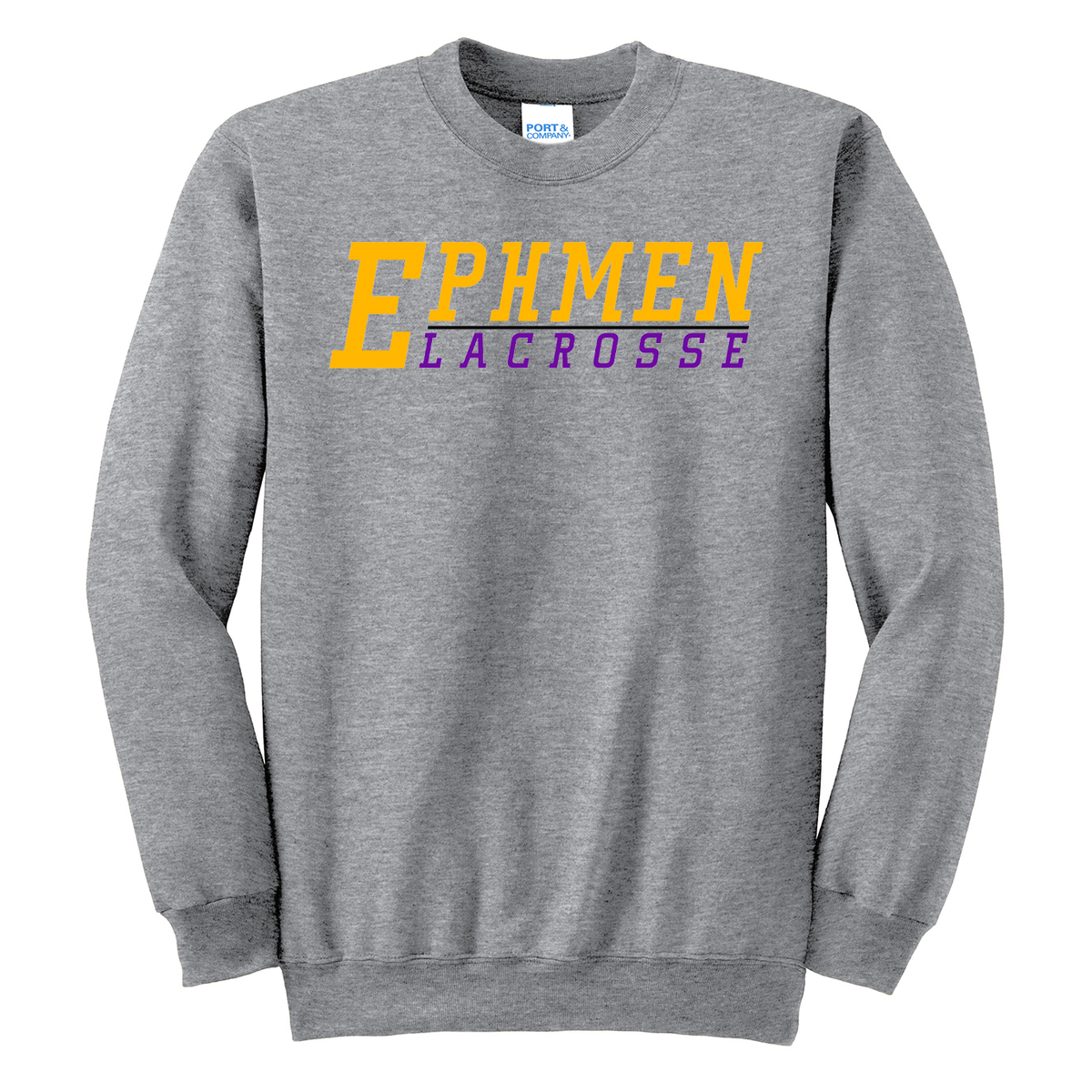 Ephmen Lacrosse Crew Neck Sweater
