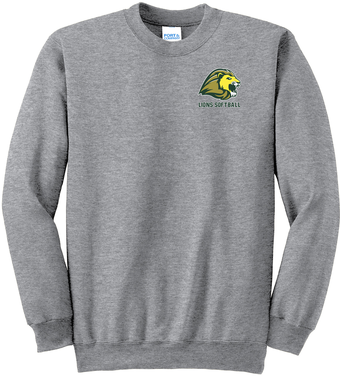 EP Lions Softball Crew Neck Sweater