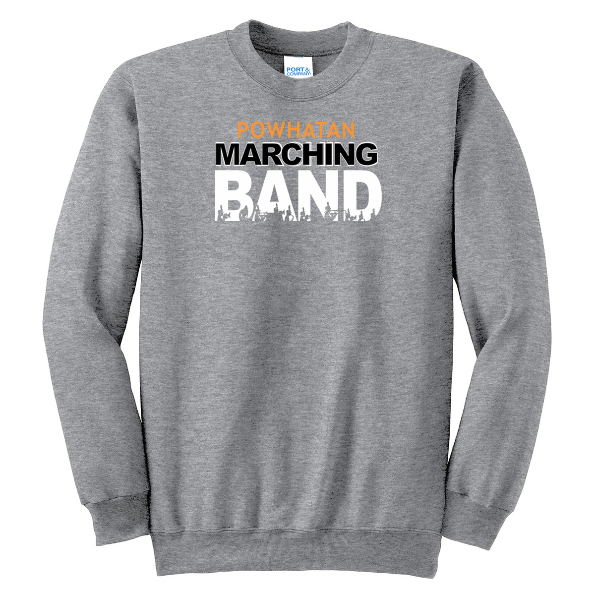 Powhatan Marching Band Crew Neck Sweater