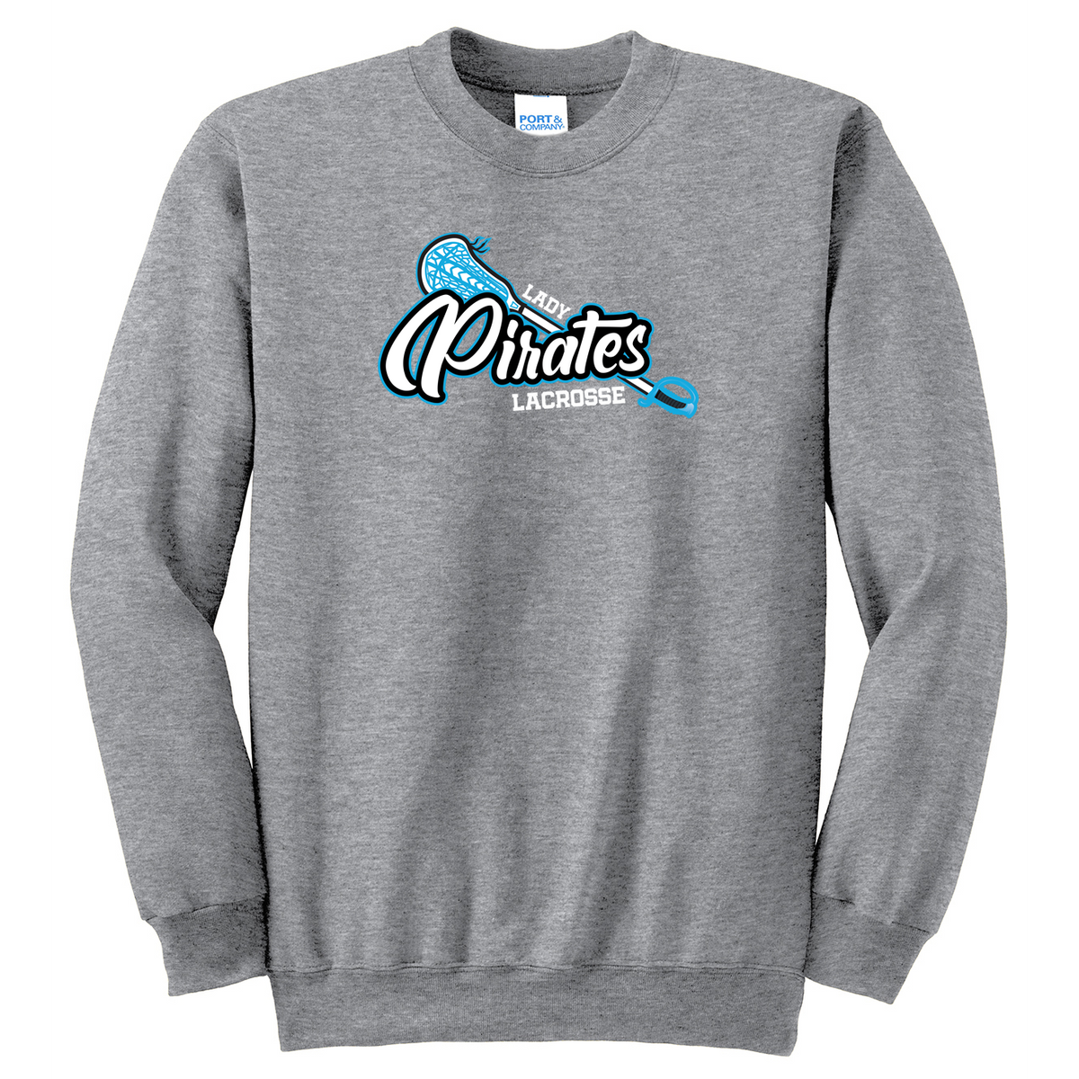 Lady Pirates Lacrosse Crew Neck Sweater