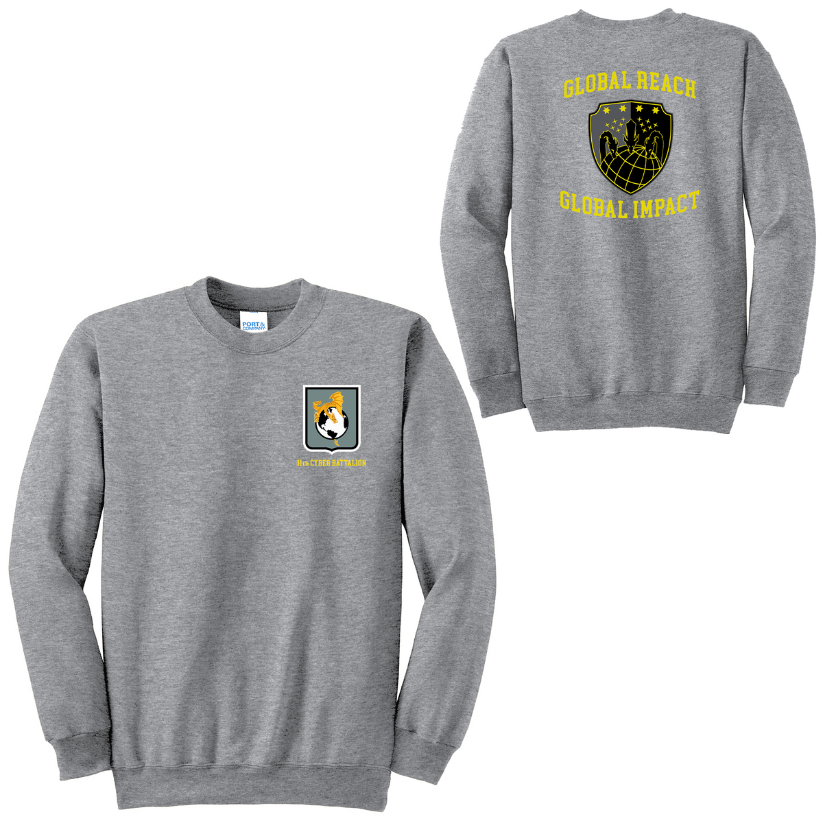 11th Cyber Battalion Crew Neck Sweater