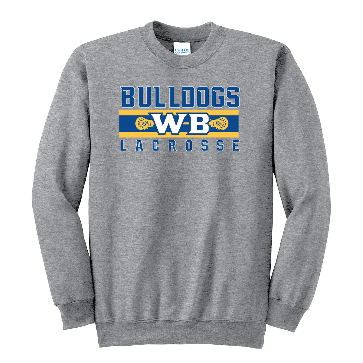 WB Bulldogs Lacrosse Crew Neck Sweater