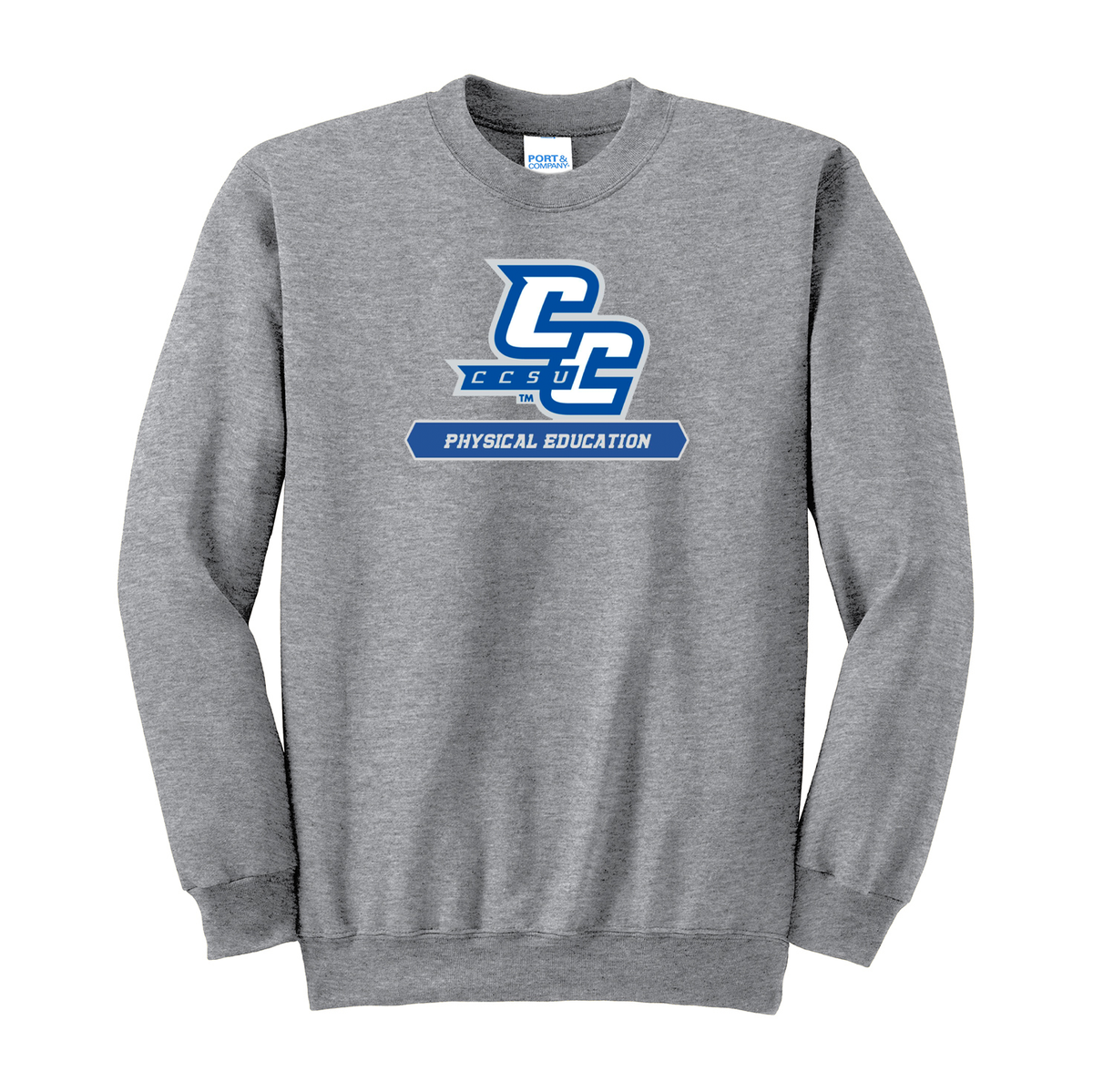 CCSU PE Club Crew Neck Sweater