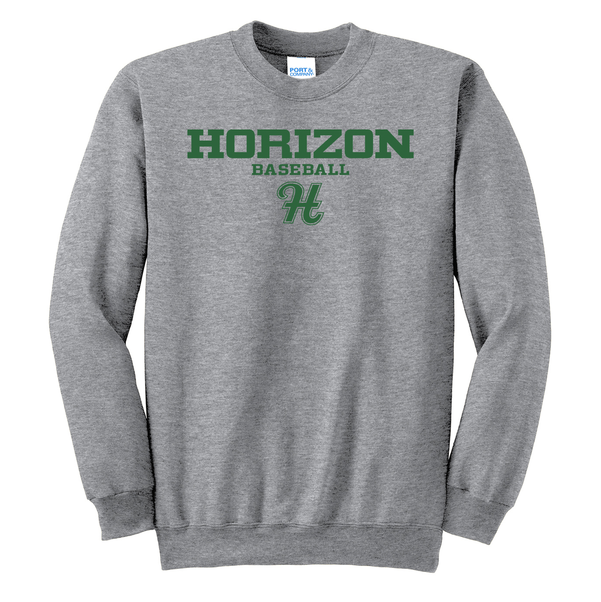 Horizon Baseball Crew Neck Sweater