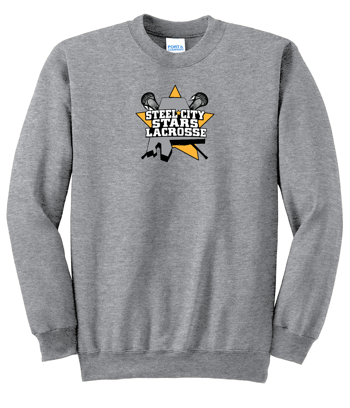 Stars Lacrosse Crew Neck Sweater
