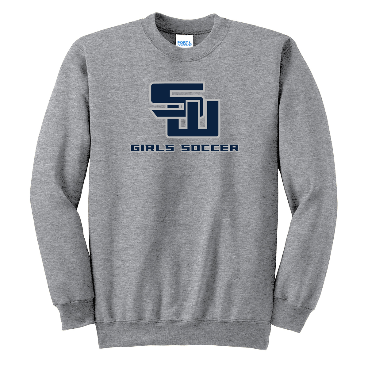 Smithtown West Girls Soccer Crew Neck Sweater