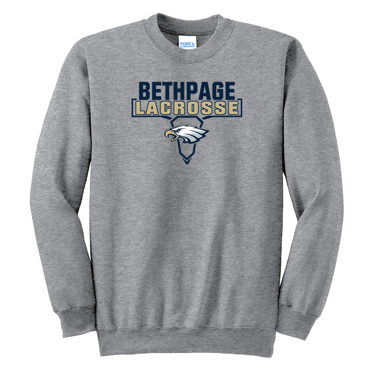 Bethpage HS Lacrosse Crew Neck Sweater