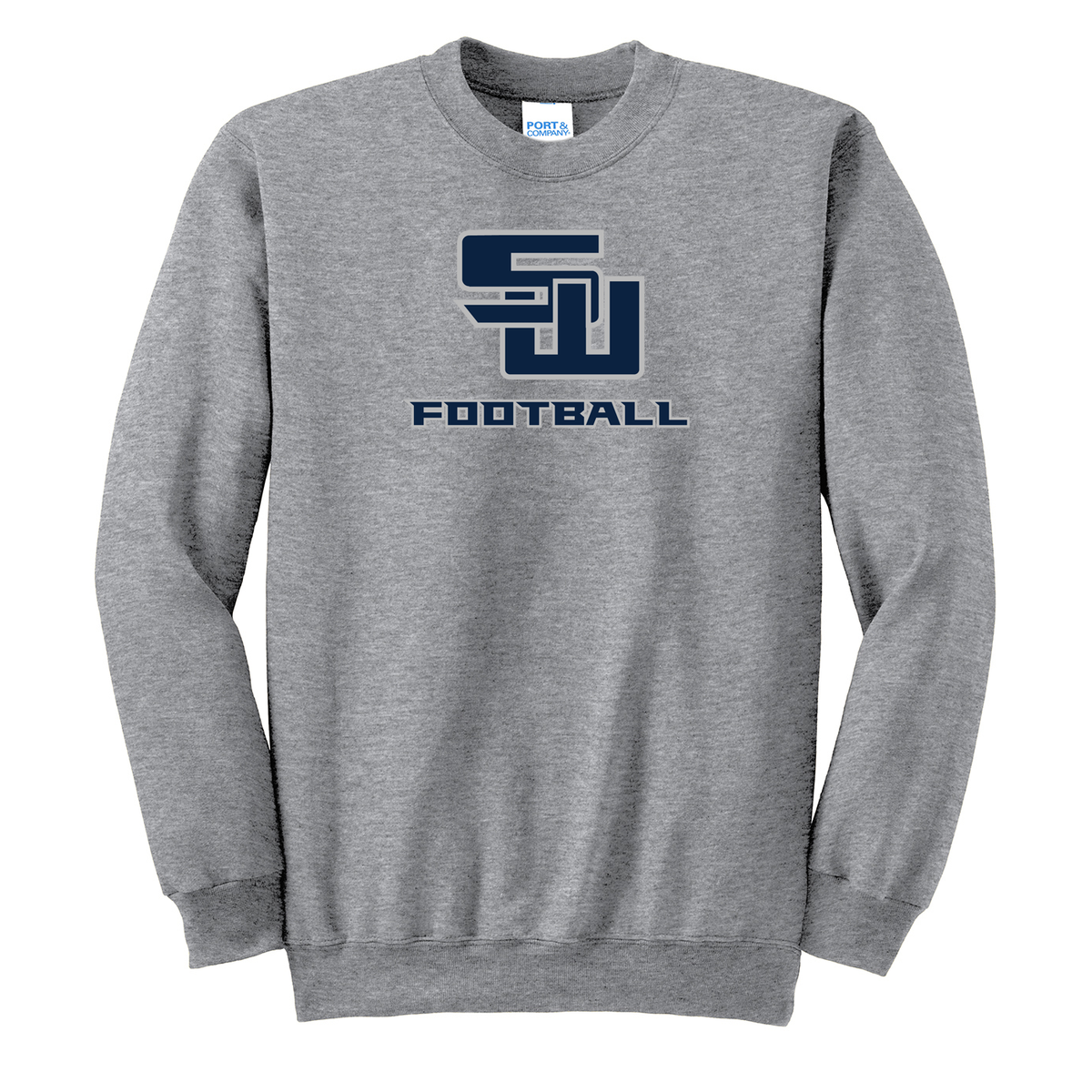 Smithtown West Football Crew Neck Sweater