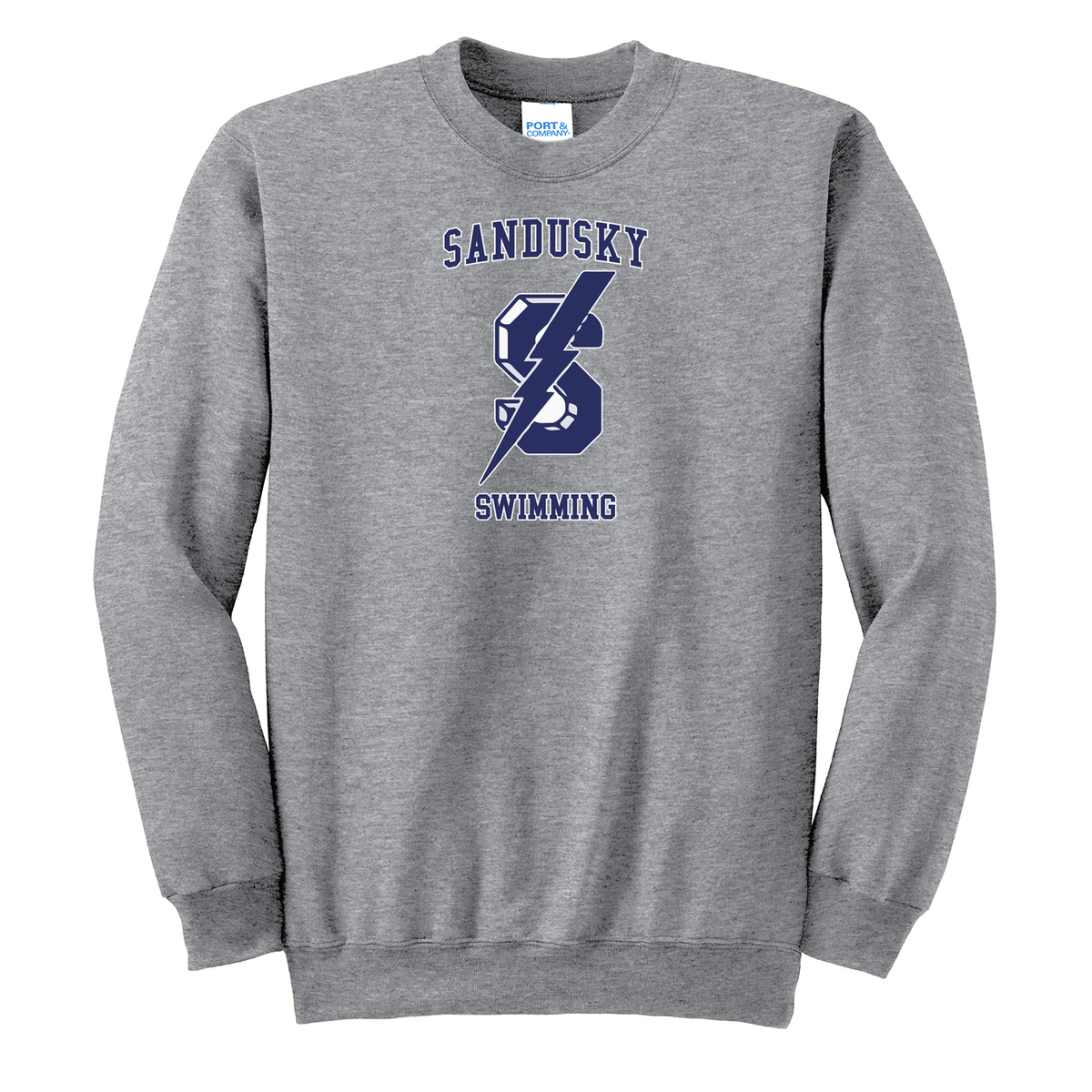 Sandusky Swimming Crew Neck Sweatshirt