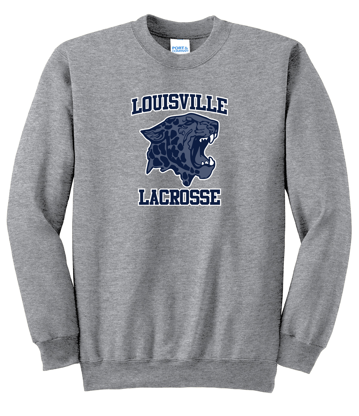 Louisville High School Lacrosse Crew Neck Sweater