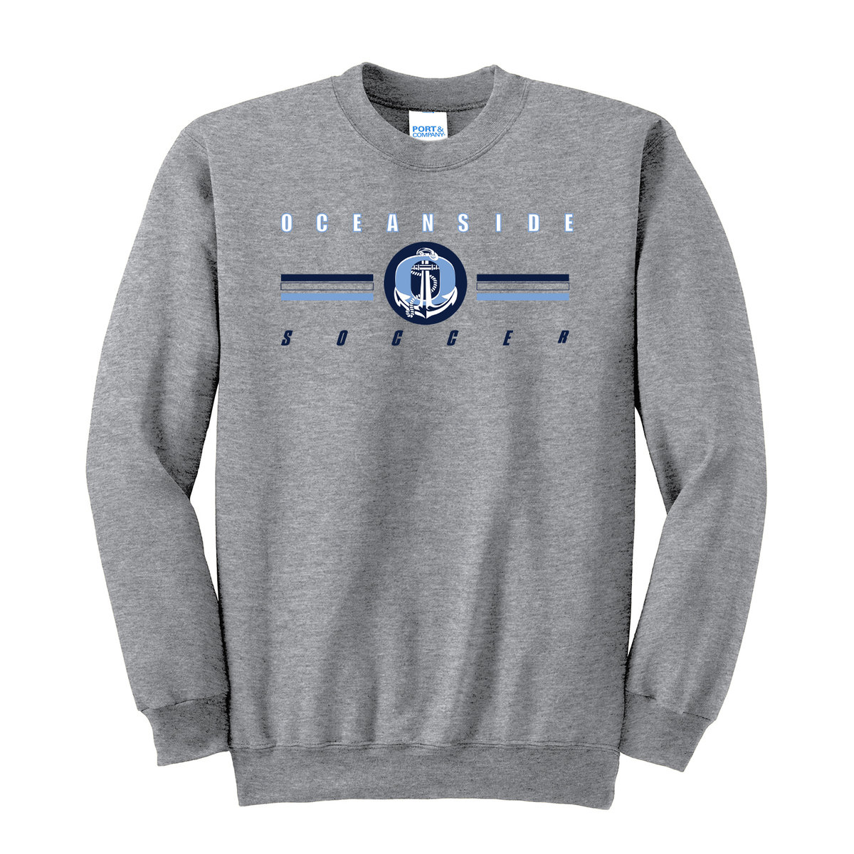 Oceanside Soccer Crew Neck Sweater