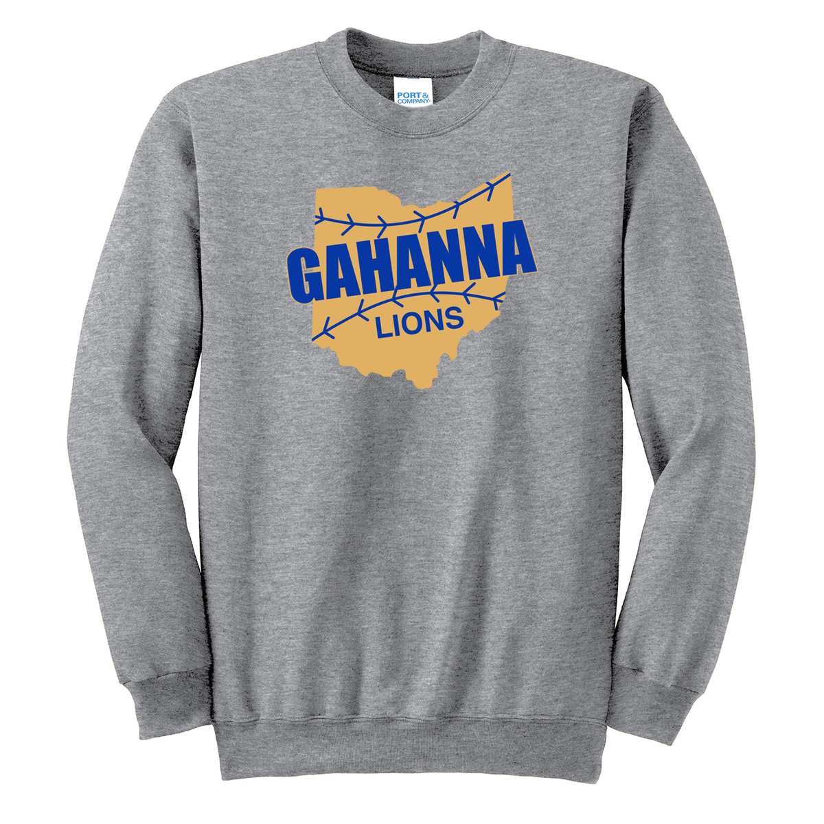 Gahanna Baseball Crew Neck Sweater