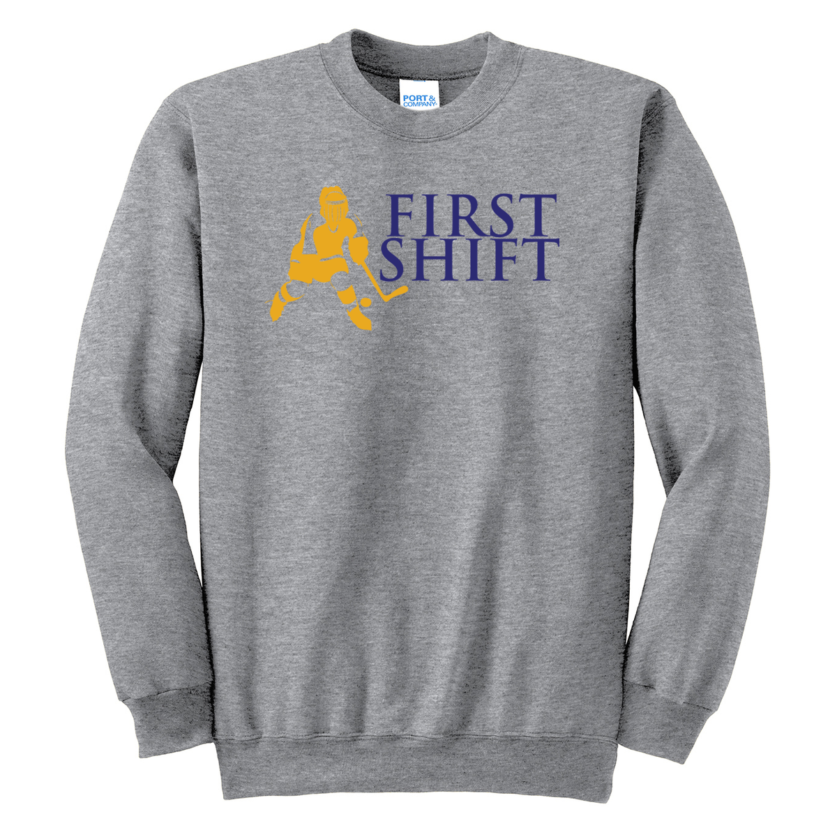 First Shift Hockey Crew Neck Sweater