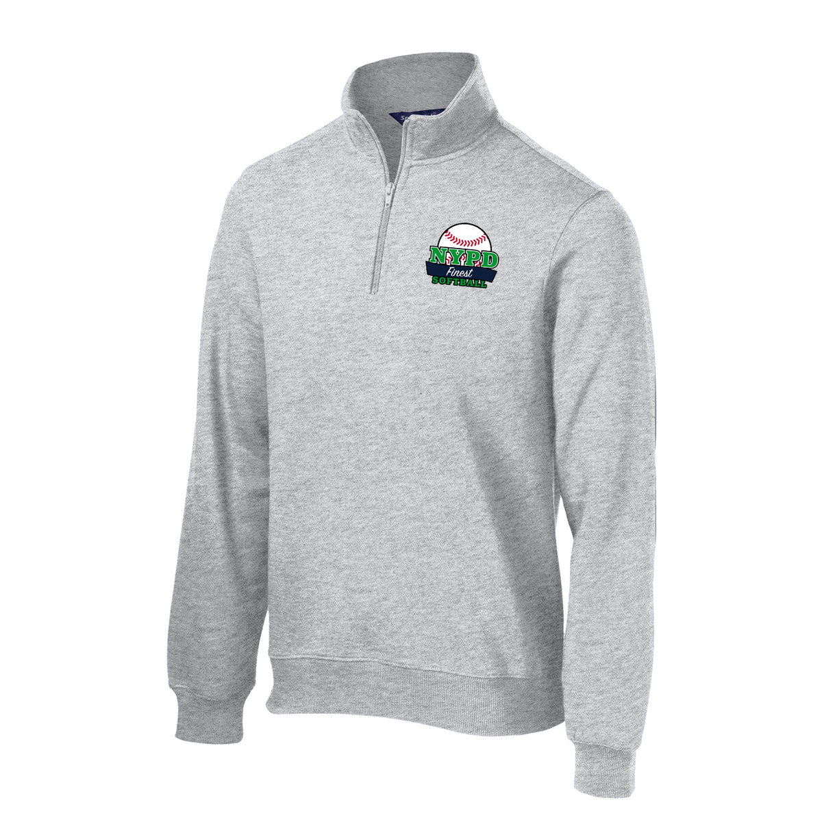 NYPD Softball  1/4 Zip Fleece