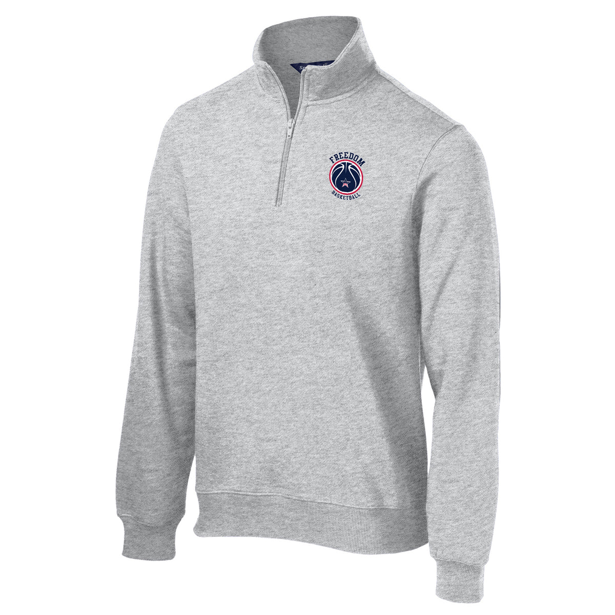 Freedom Basketball 1/4 Zip Fleece