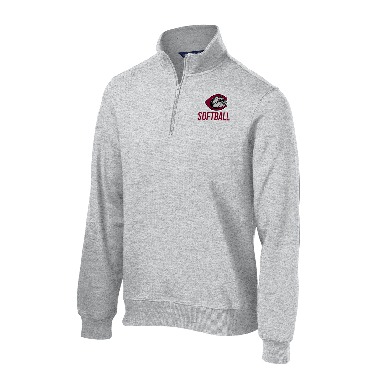 Nash Central HS Softball 1/4 Zip Fleece