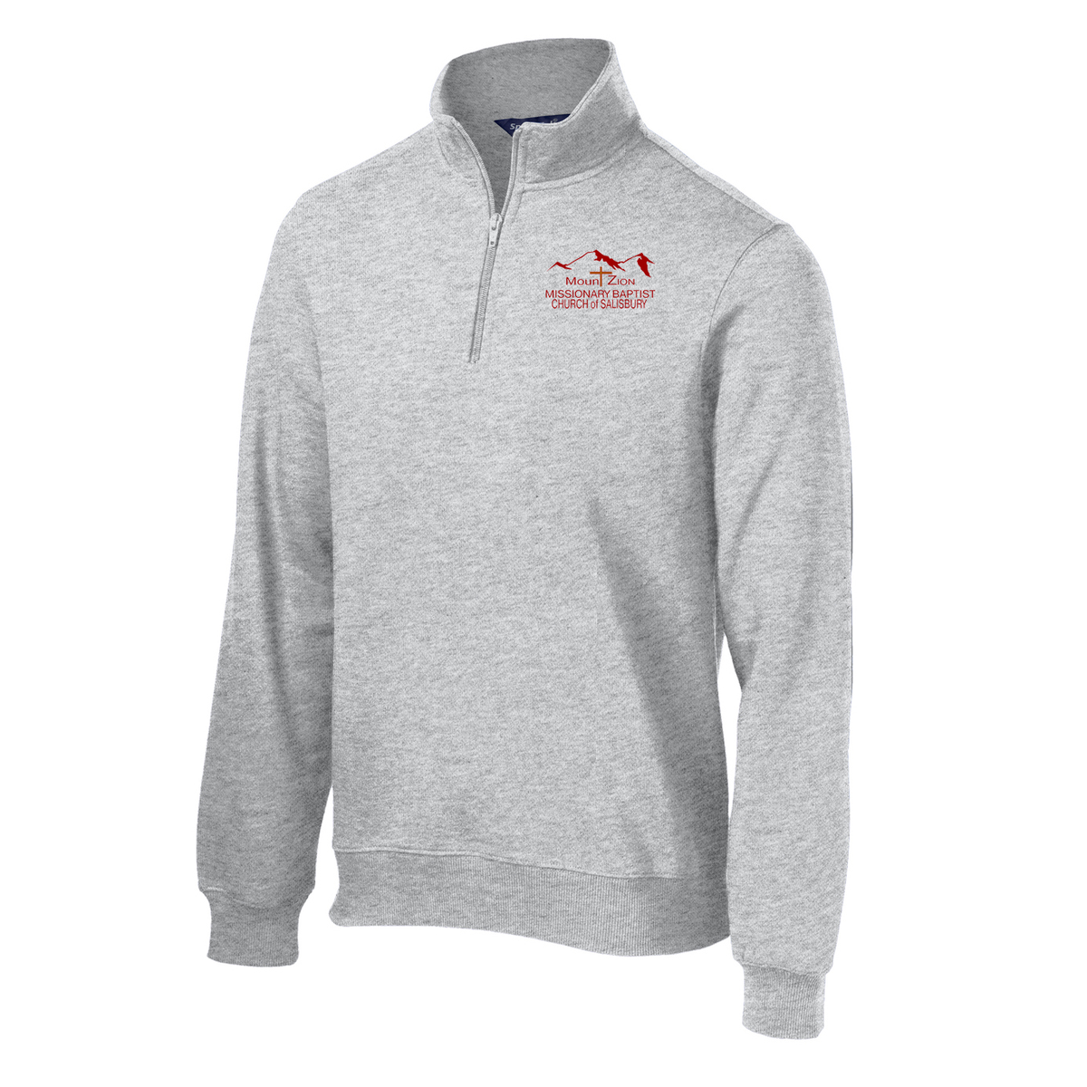 Mount Zion Missionary Baptist Church 1/4 Zip Fleece