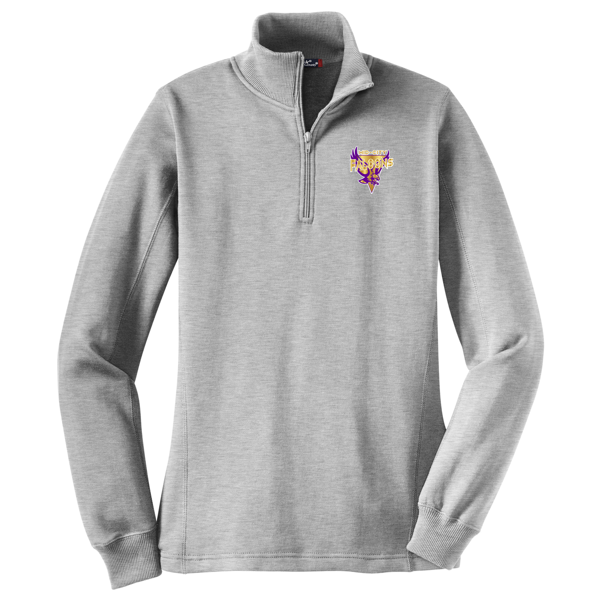 Mid-City Falcons Women's 1/4 Zip Fleece