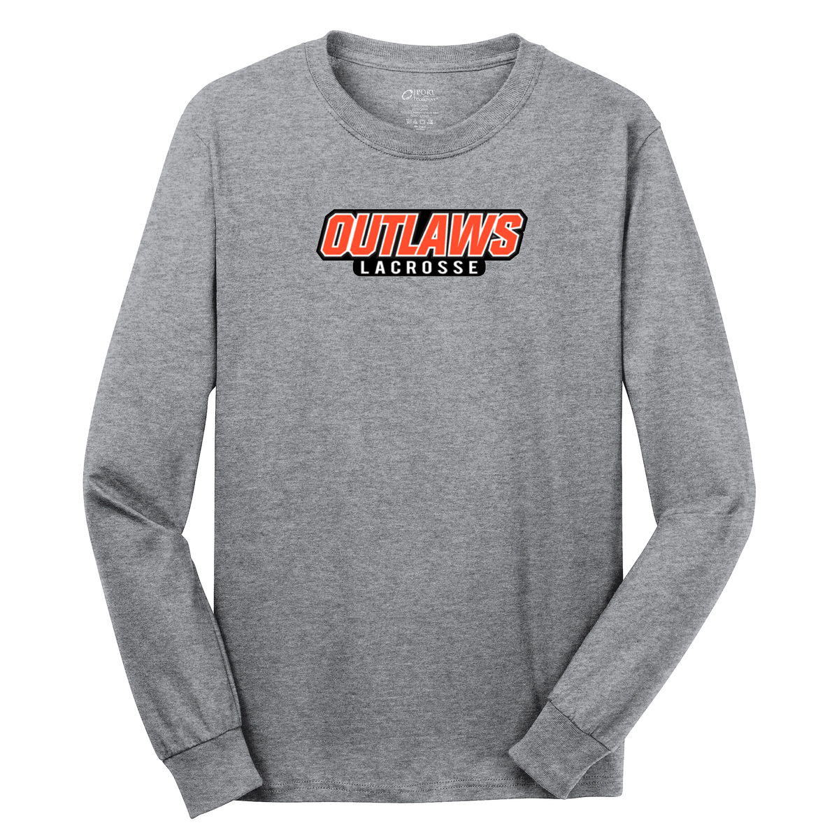 Outlaws Lacrosse Cotton Long Sleeve Shirt