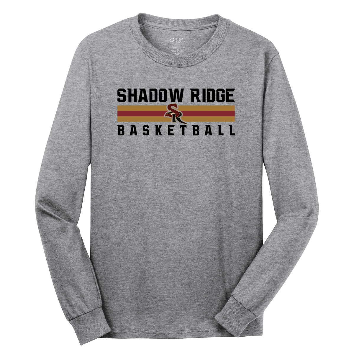 Shadow Ridge Basketball Cotton Long Sleeve Shirt