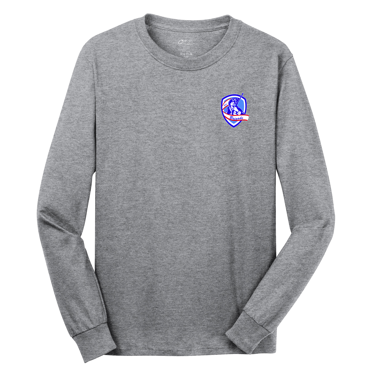 Brigade Athletics Cotton Long Sleeve Shirt