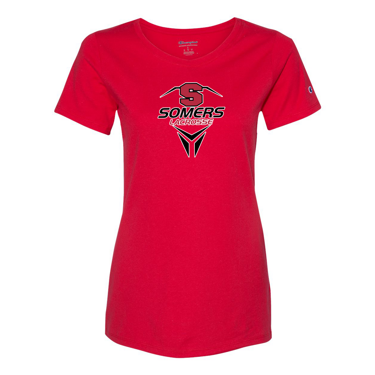 Somers Girls Lacrosse Champion Womens T-Shirt