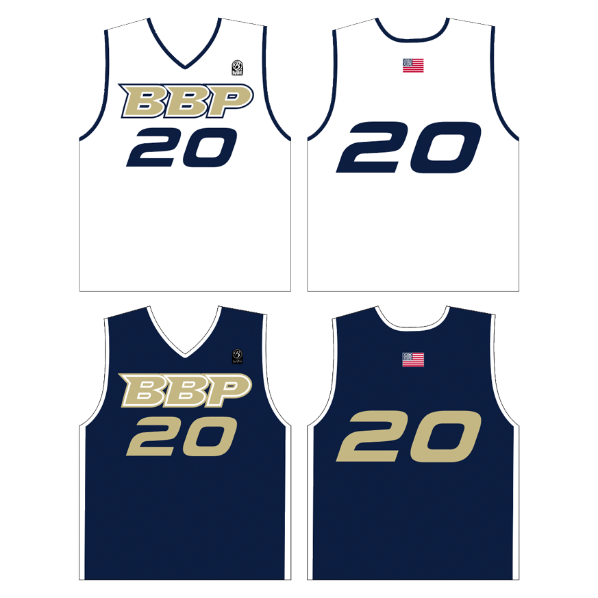 BBP Lacrosse Premium Sleeveless Reversible Game Jersey