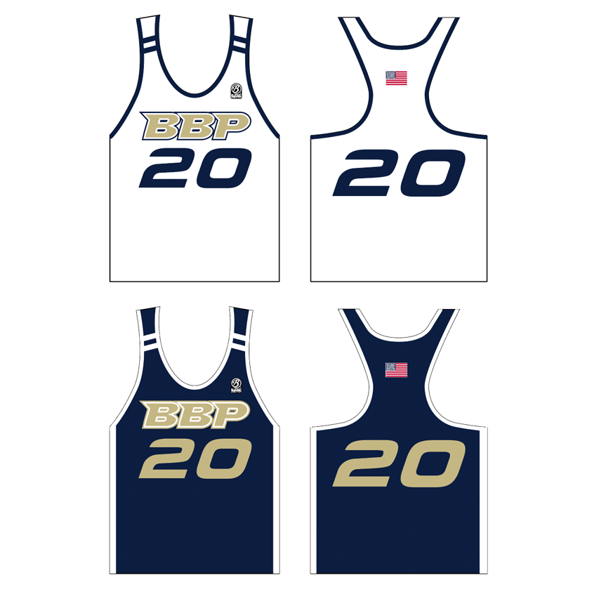 BBP Lacrosse Premium Girl's Racerback Pinnie