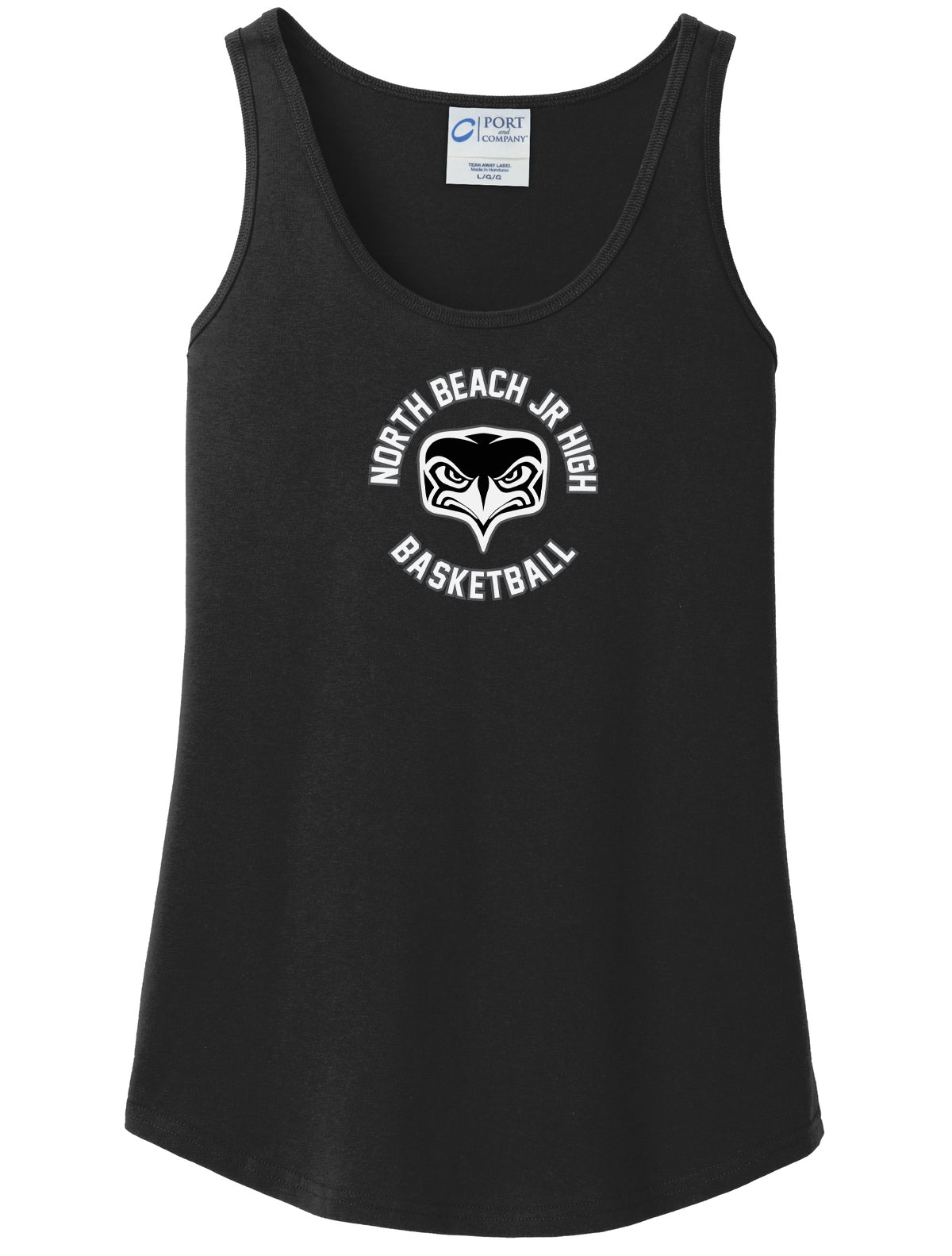 North Beach Jr. High Basketball Women's Tank Top