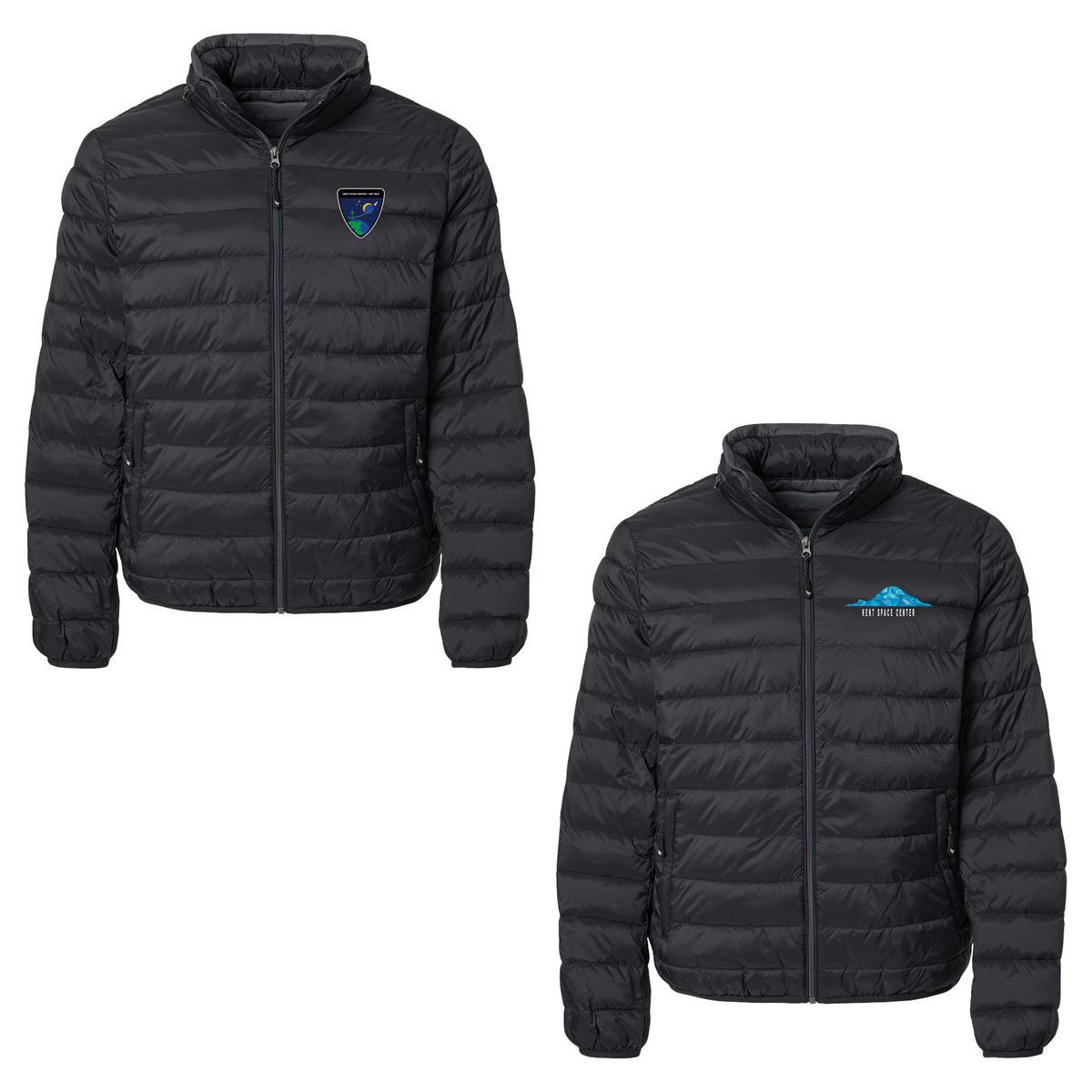 Boeing Kent Space Center Weatherproof PillowPac Puffer Jacket