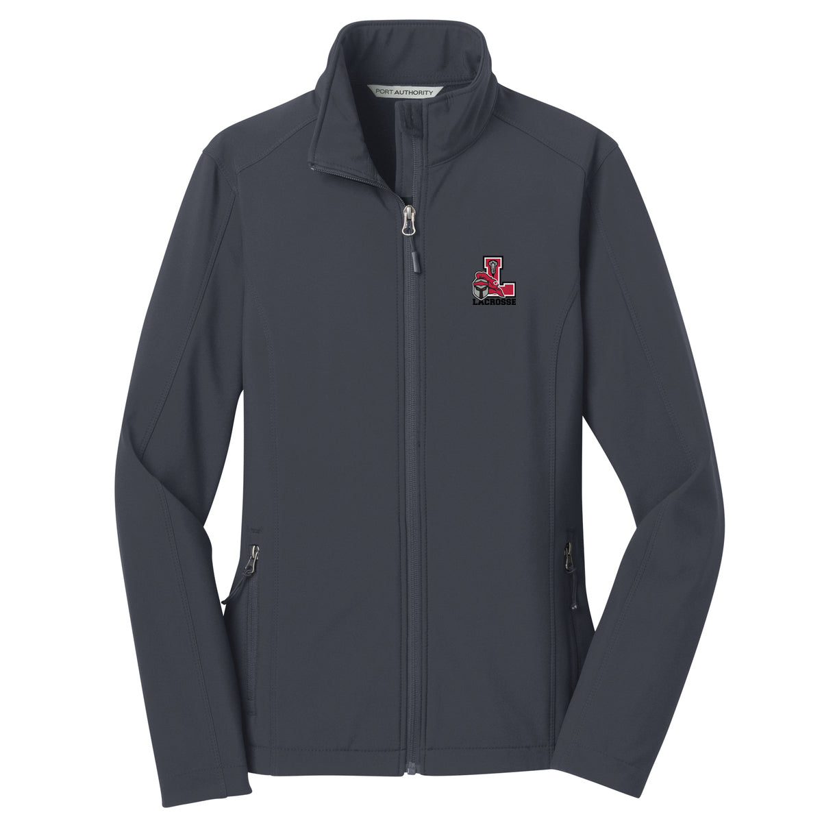 Lancaster Legends Lacrosse Battleship Grey Women's Soft Shell Jacket