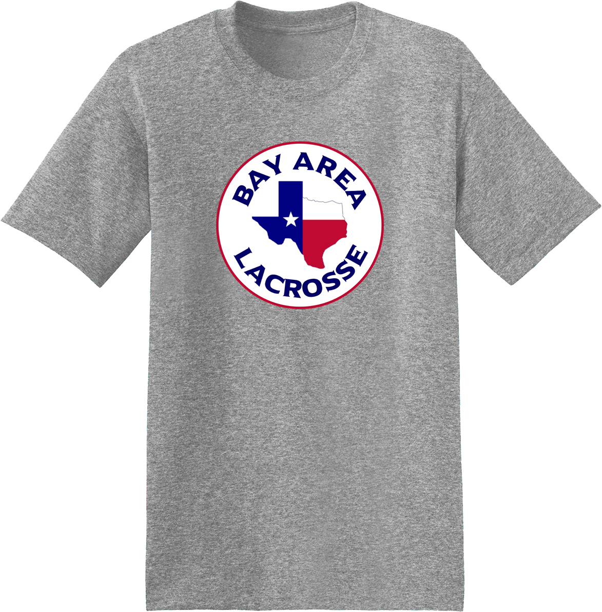 Bay Area Lacrosse Grey T-Shirt