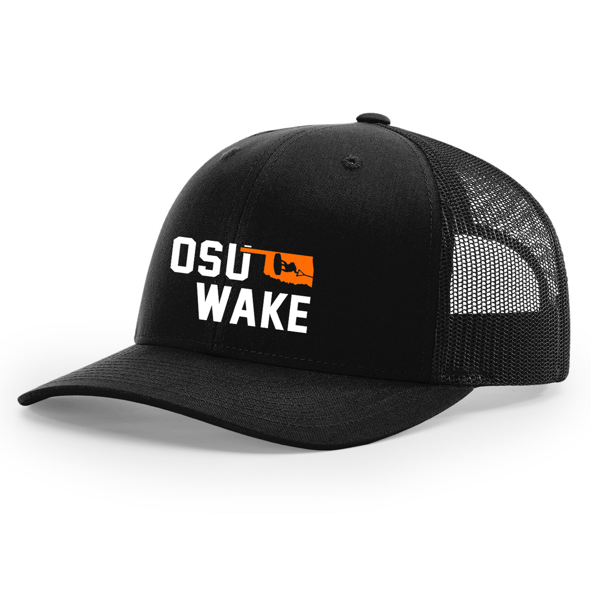 OK State Wakeboarding Richardson Snapback Trucker Cap